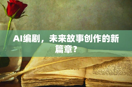 AI编剧，未来故事创作的新篇章？