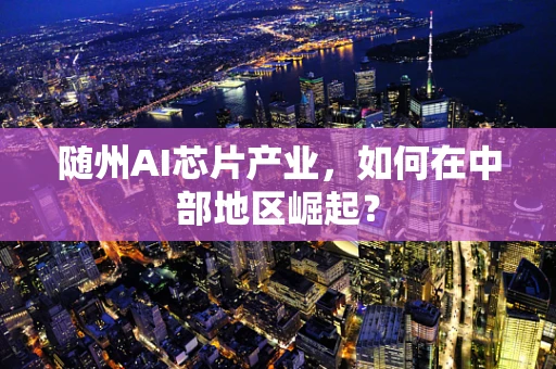 随州AI芯片产业，如何在中部地区崛起？