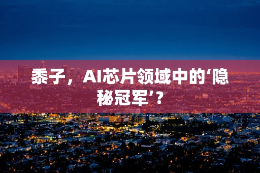 黍子，AI芯片领域中的‘隐秘冠军’？