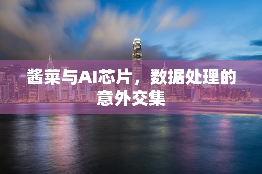 酱菜与AI芯片，数据处理的意外交集