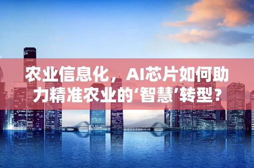 农业信息化，AI芯片如何助力精准农业的‘智慧’转型？