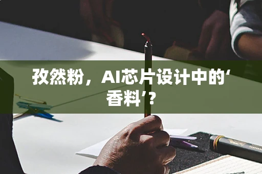 孜然粉，AI芯片设计中的‘香料’？