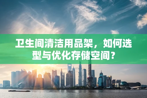 卫生间清洁用品架，如何选型与优化存储空间？
