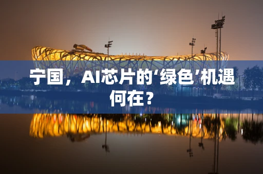 宁国，AI芯片的‘绿色’机遇何在？