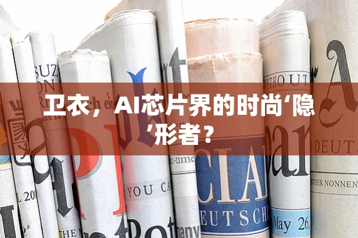 卫衣，AI芯片界的时尚‘隐’形者？