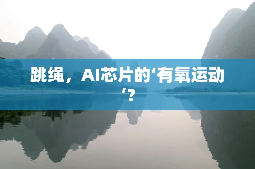 跳绳，AI芯片的‘有氧运动’？