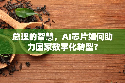 总理的智慧，AI芯片如何助力国家数字化转型？