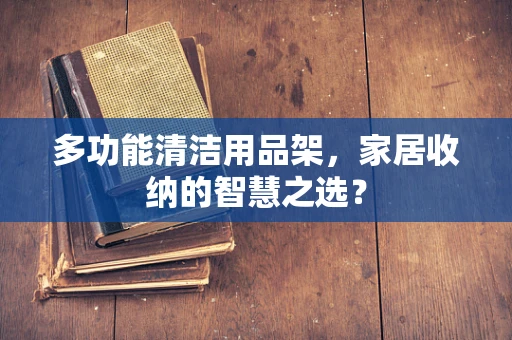 多功能清洁用品架，家居收纳的智慧之选？