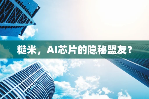 糙米，AI芯片的隐秘盟友？