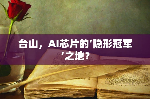 台山，AI芯片的‘隐形冠军’之地？